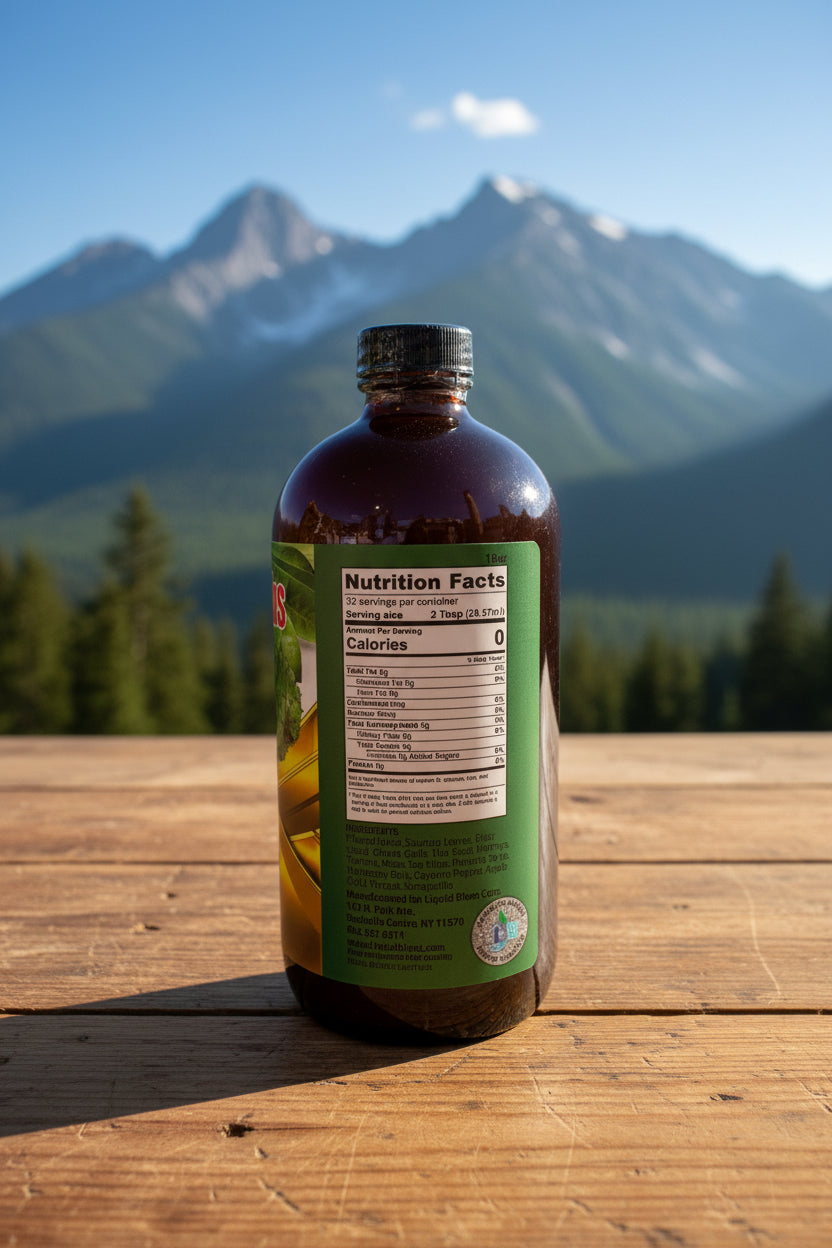 Soursop bitters detox beverage 16oz
