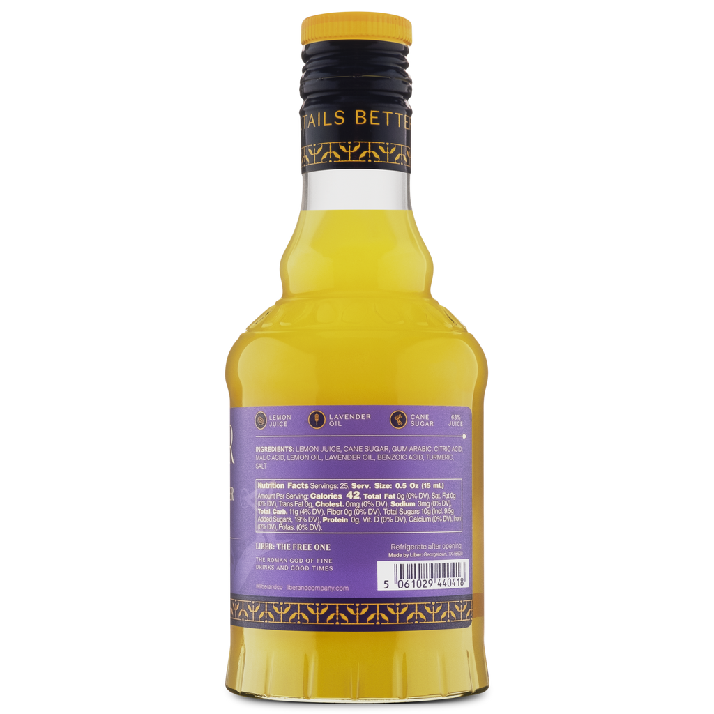 Lemon Lavender Cordial