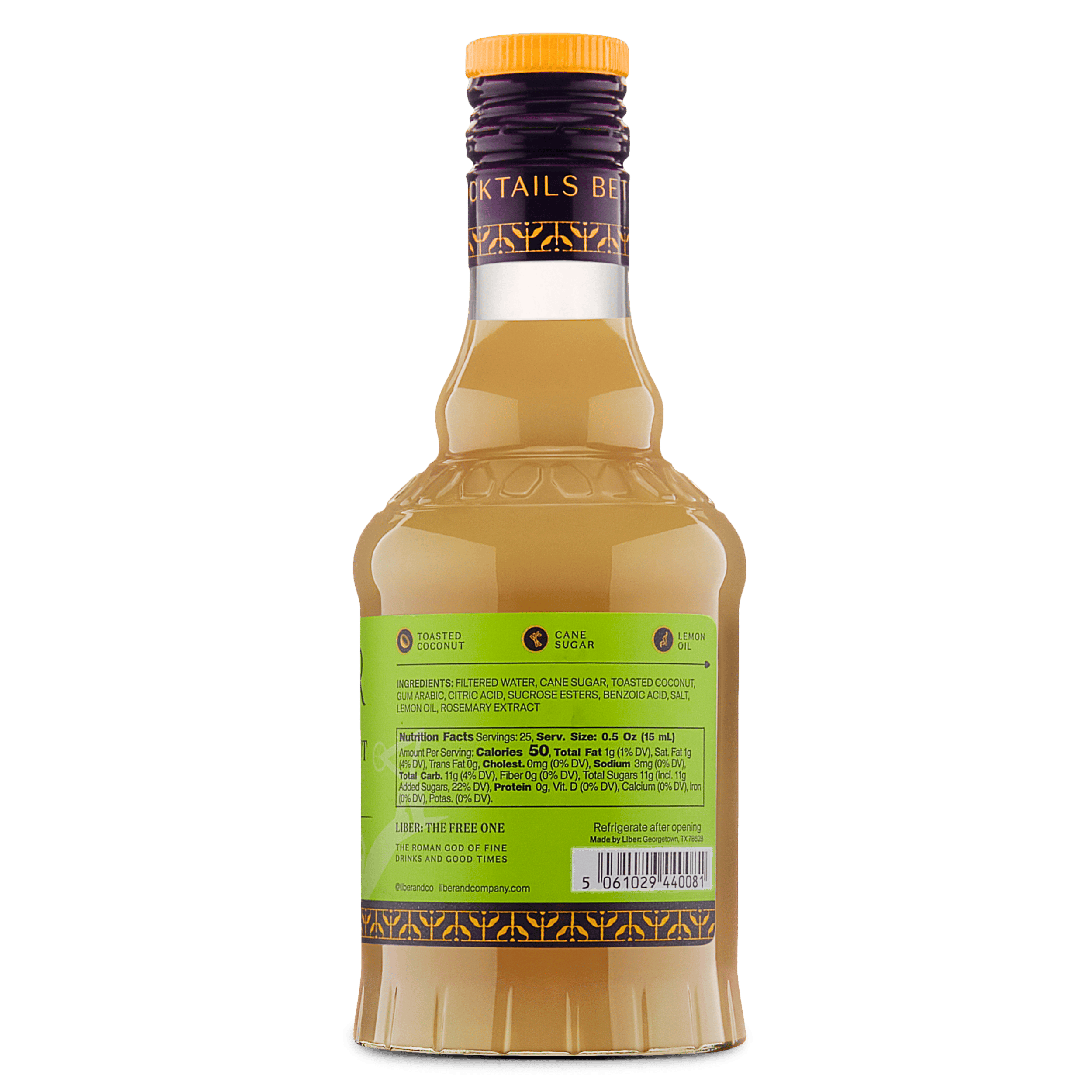 Toasted Coconut Syrup