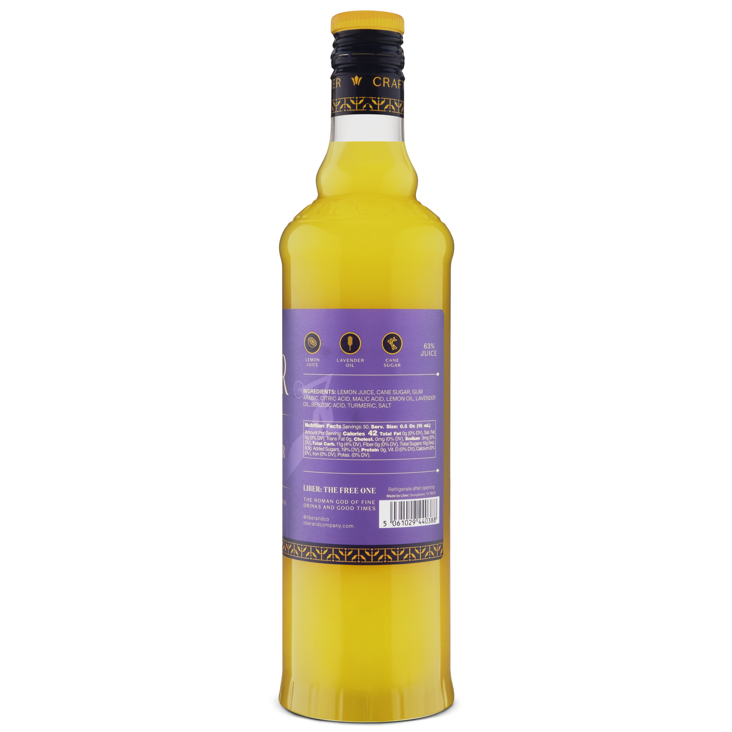 Lemon Lavender Cordial
