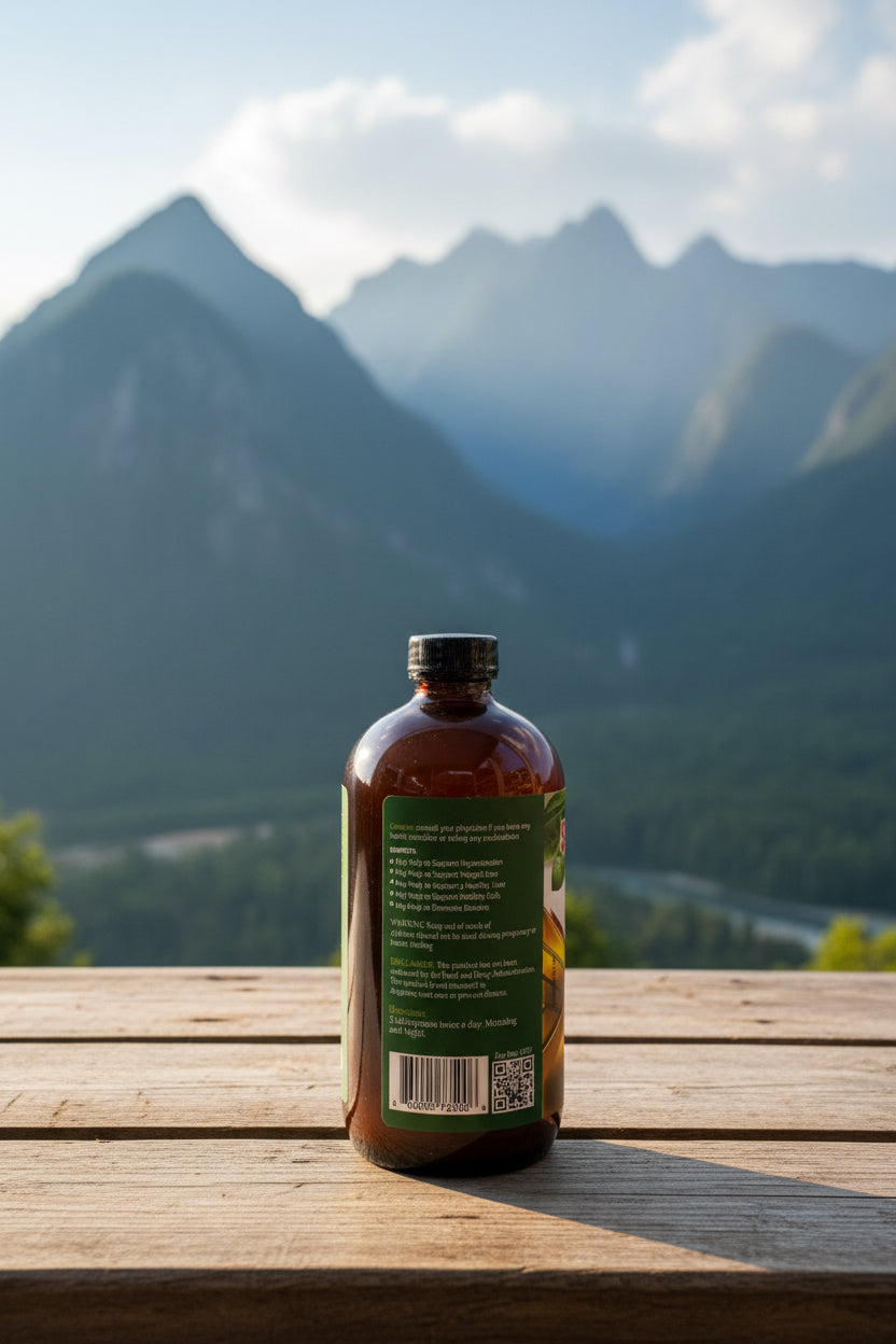 Soursop bitters detox beverage 16oz