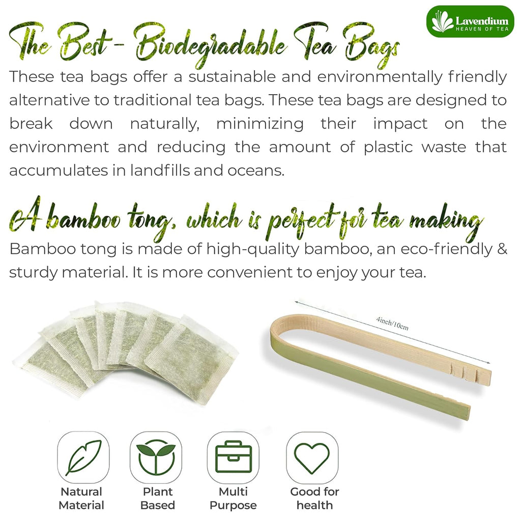 Premium Gymnema Leaf Tea Bags for Diabetics, 100% Natural & Pure from Gymnema Leaves.