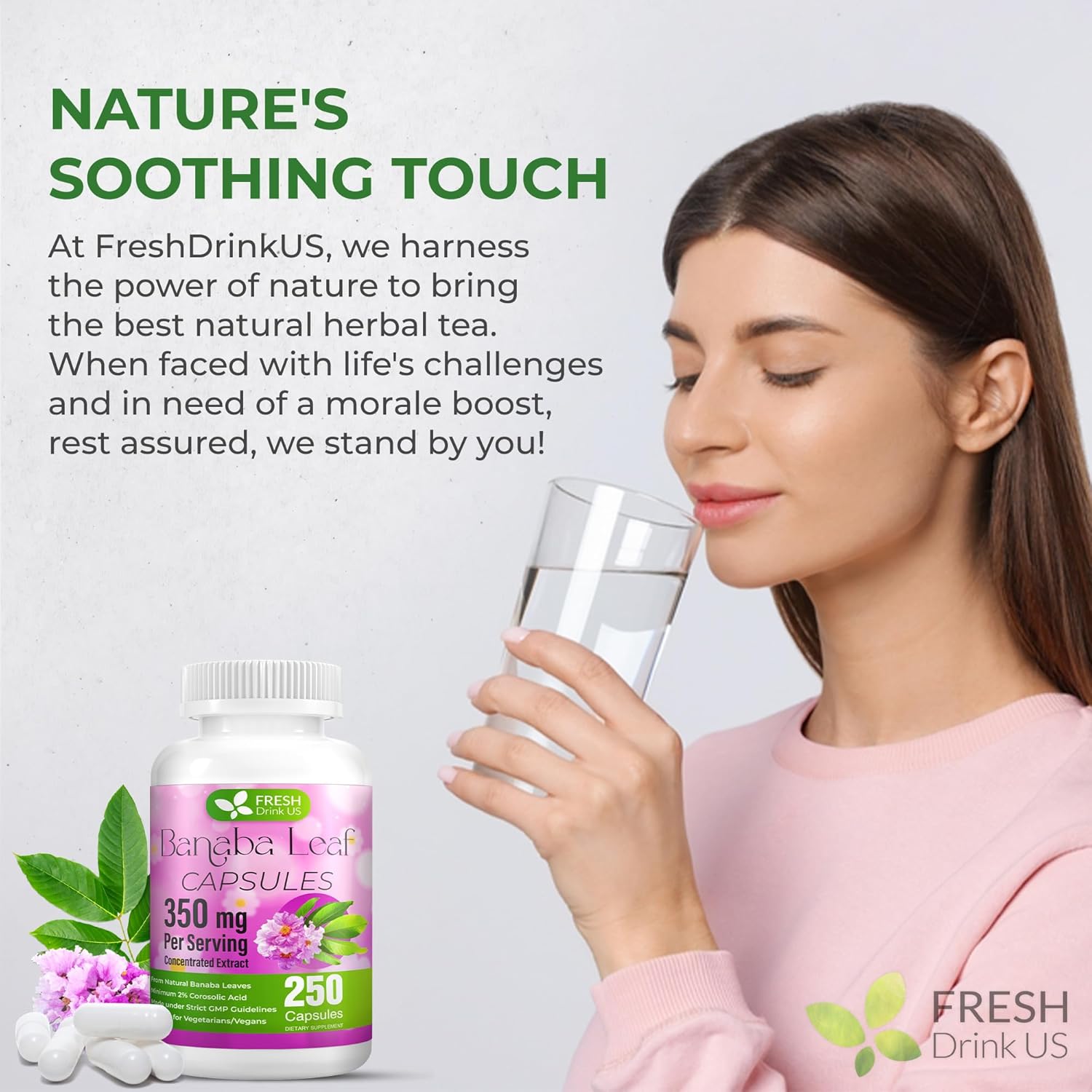 Banaba Capsules | High Potency Standardized | 250 Days Supply