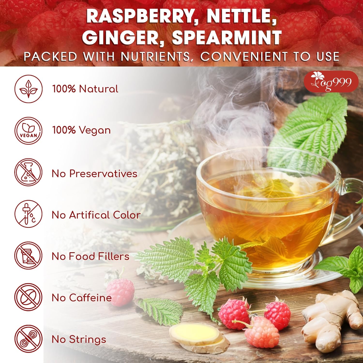 Hormone Balance Natural Menstrual Cycle Support Tea