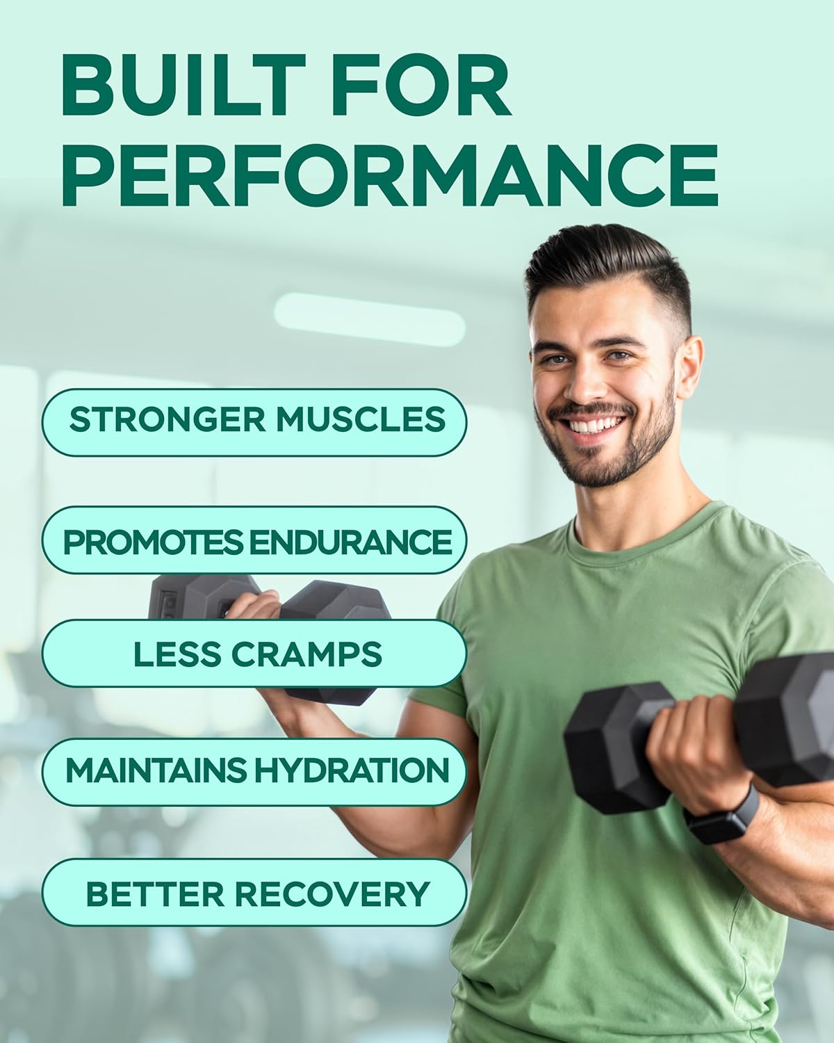 Magnesium Advanced Complex 610Mg with Glycinate, Citrate, Vitamin B6 for 3X Absorption & 5-HTP