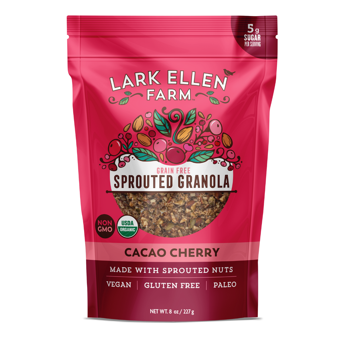 Cacao Cherry Sprouted Granola