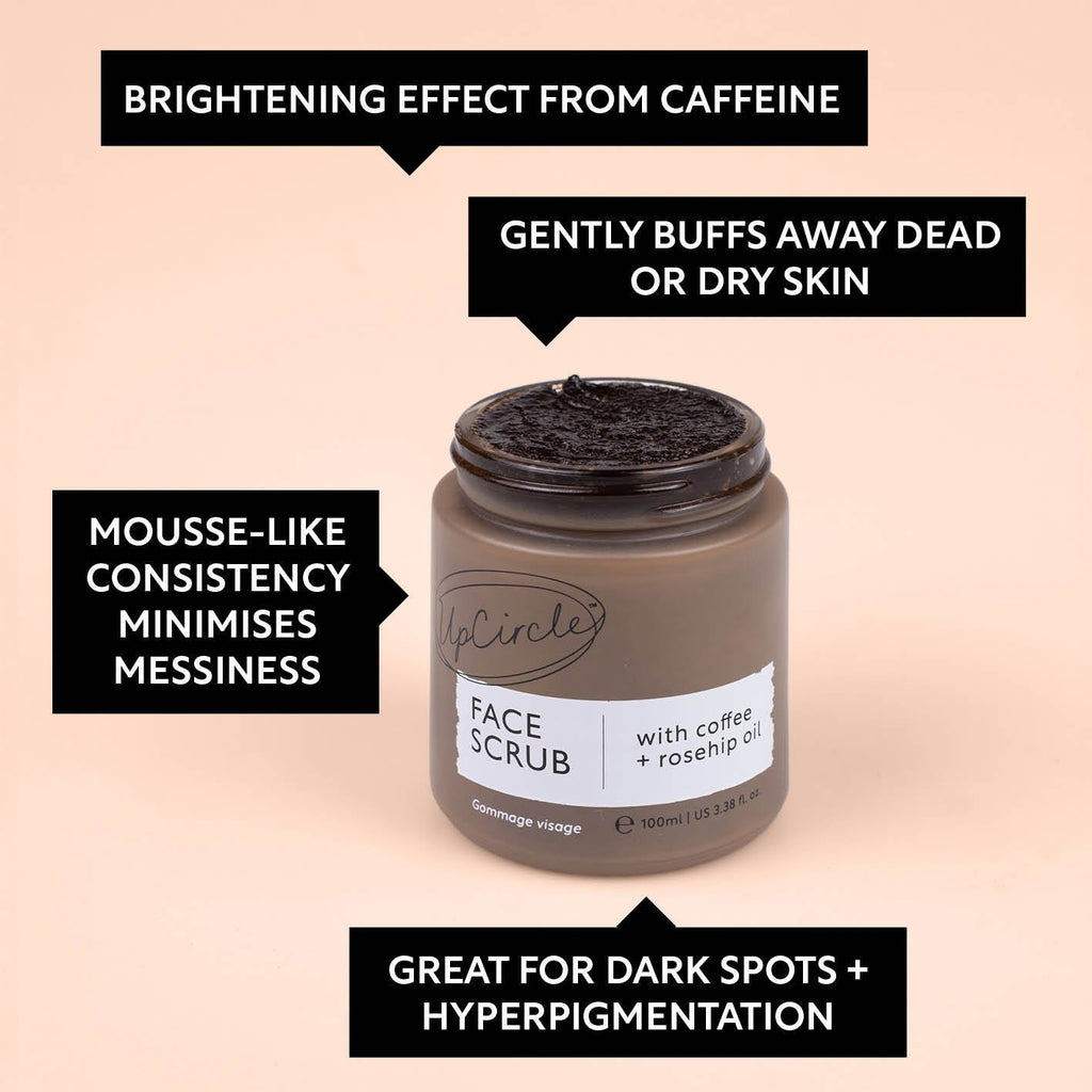 Natural Face Scrub – Citrus Blend for Dry Skin