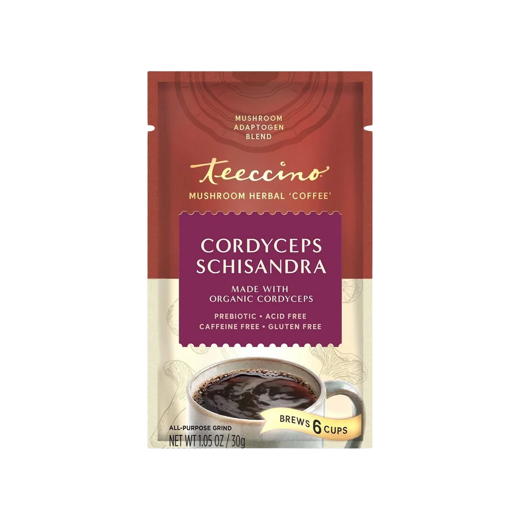Cordyceps Schisandra Cinnamon Berry Mushroom Herbal Coffee