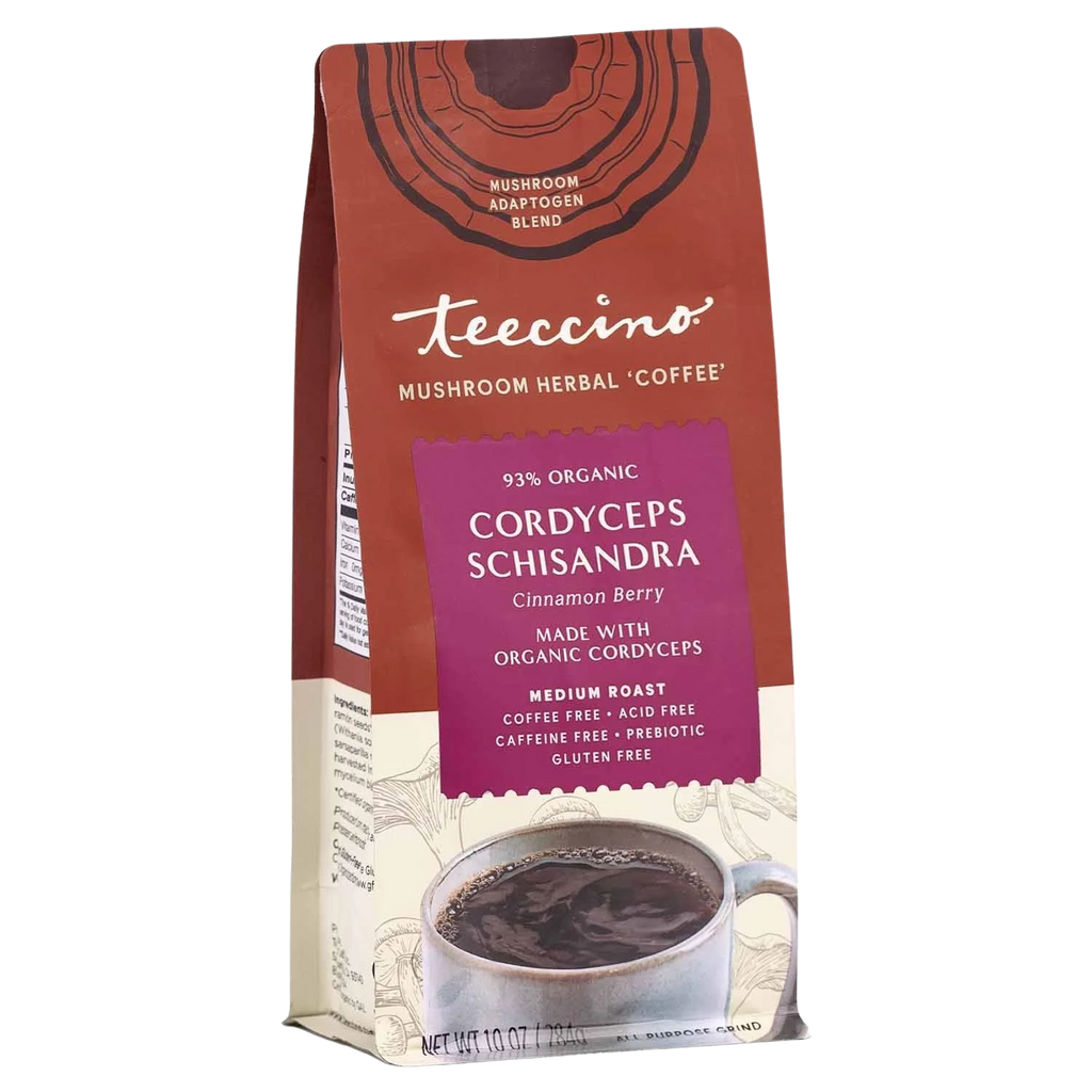 Cordyceps Schisandra Cinnamon Berry Mushroom Herbal Coffee