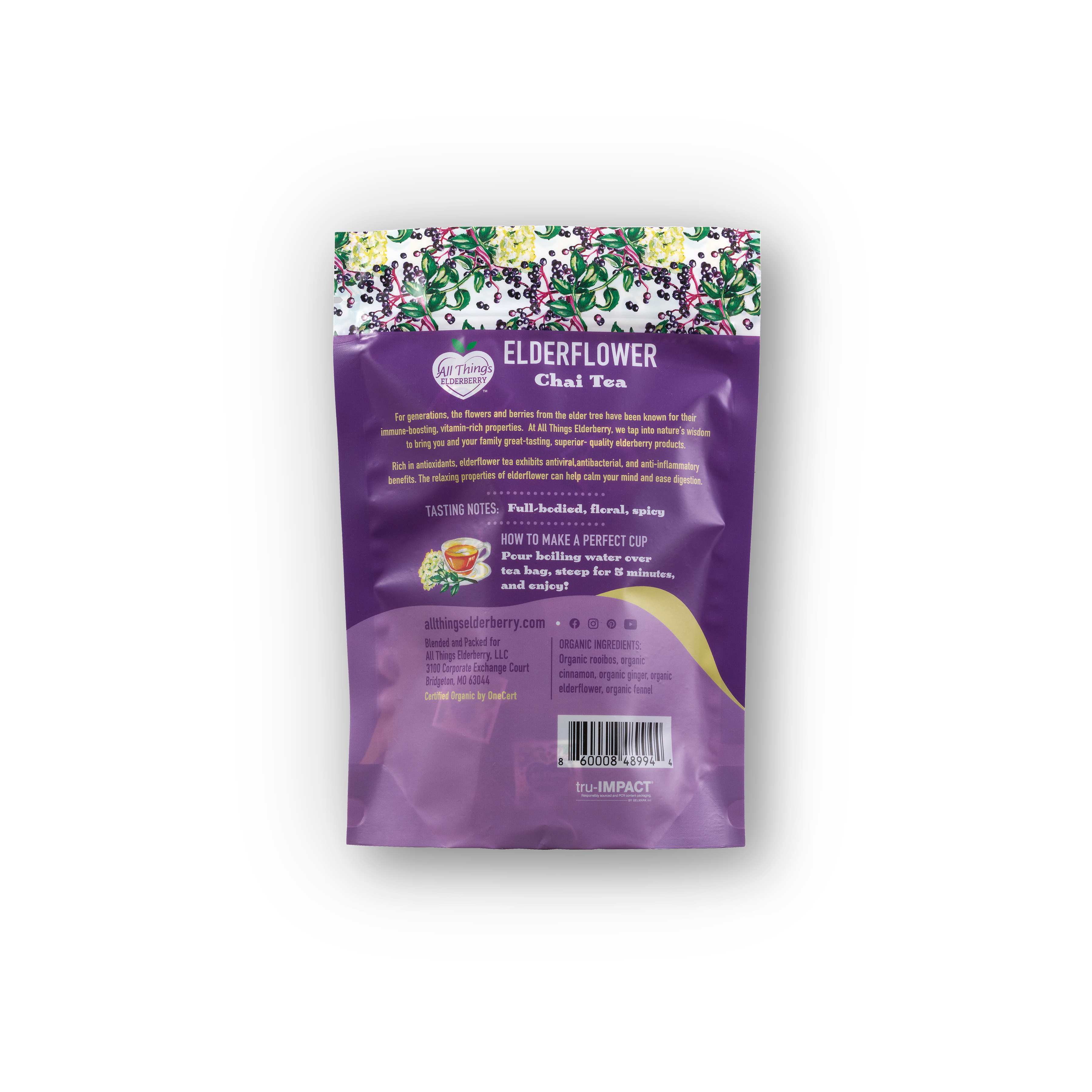 Elderflower Chai Herbal Tea