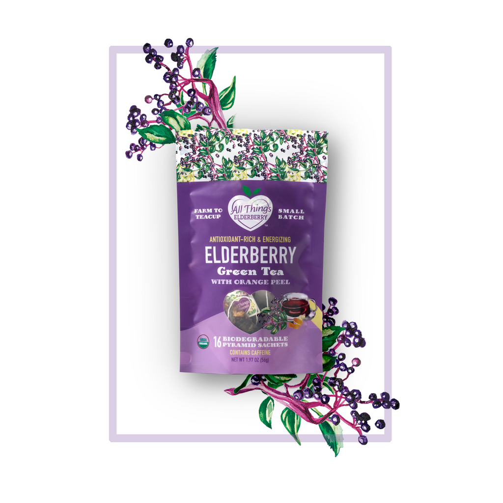 Elderberry Green Tea Blend