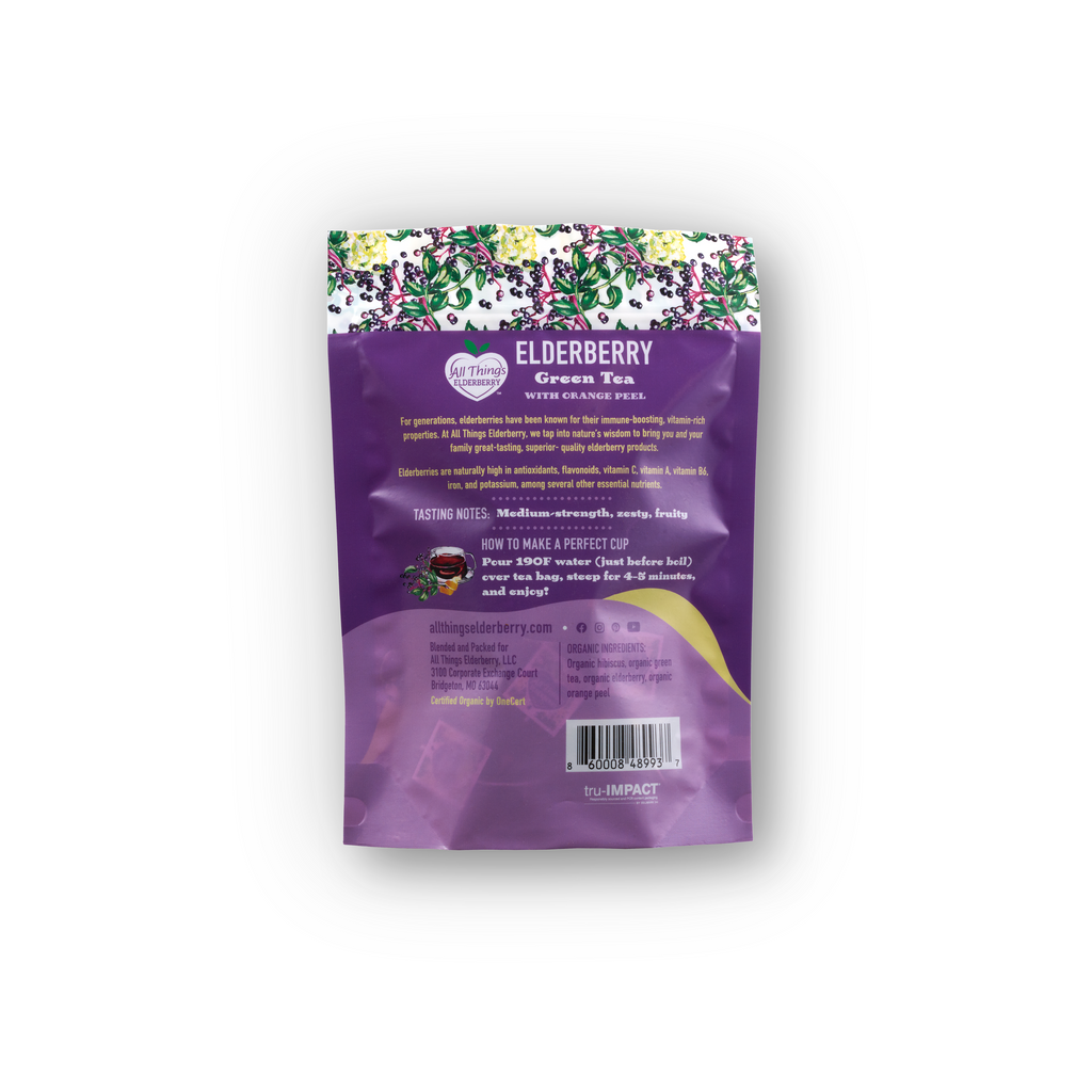 Elderberry Green Tea Blend