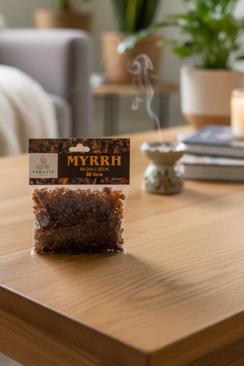 Myrrh Incense Resin 50gr/3pk
