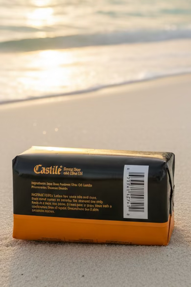 Castile Beauty Soap With Olive oil 3pk/3.9oz