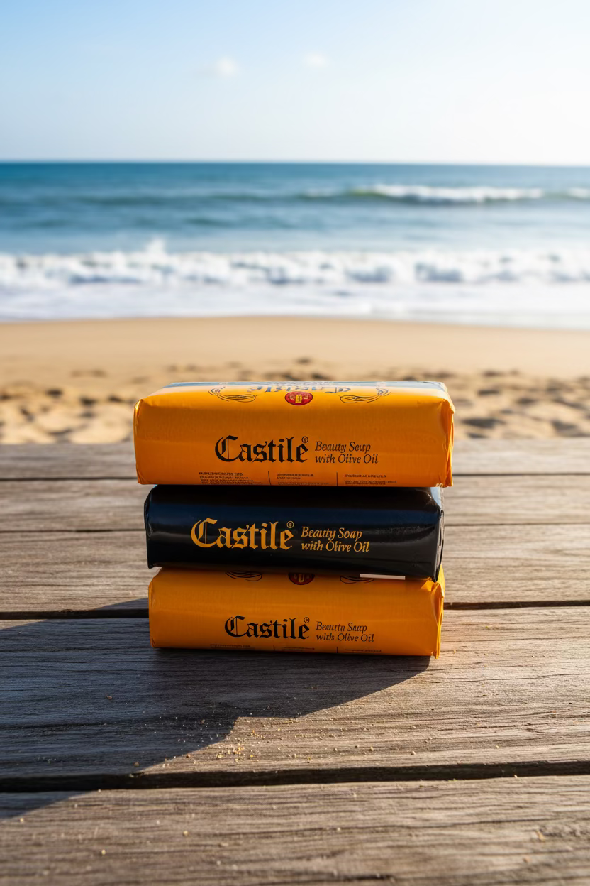 Castile Beauty Soap With Olive oil 3pk/3.9oz