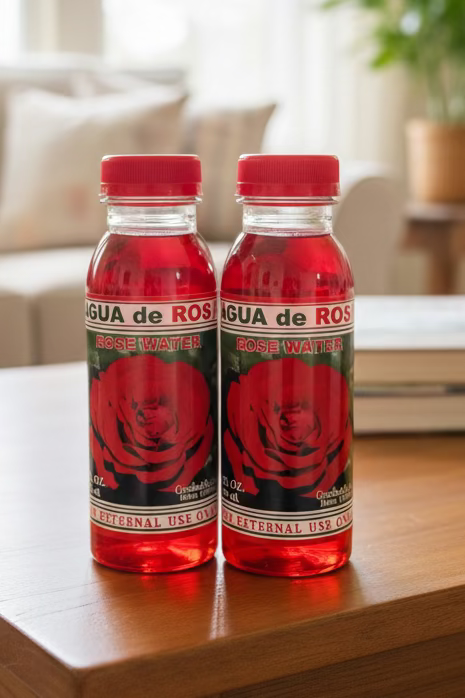 Rose Water/Agua De Rosas 8oz/2pk
