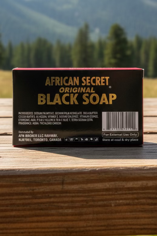 African Secret Original bar soap 3pk/115gr
