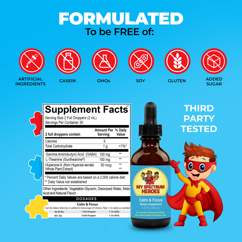 Calm & Focus – Cognitive & Wellness Support Supplement