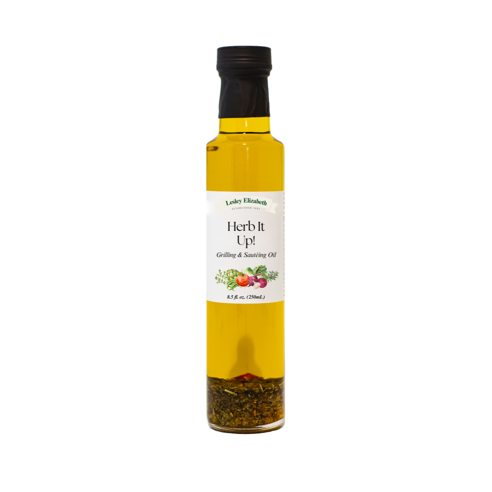 Lesley Elizabeth Herb it Up! Grilling & Saute Oil, Dorica (250mL)