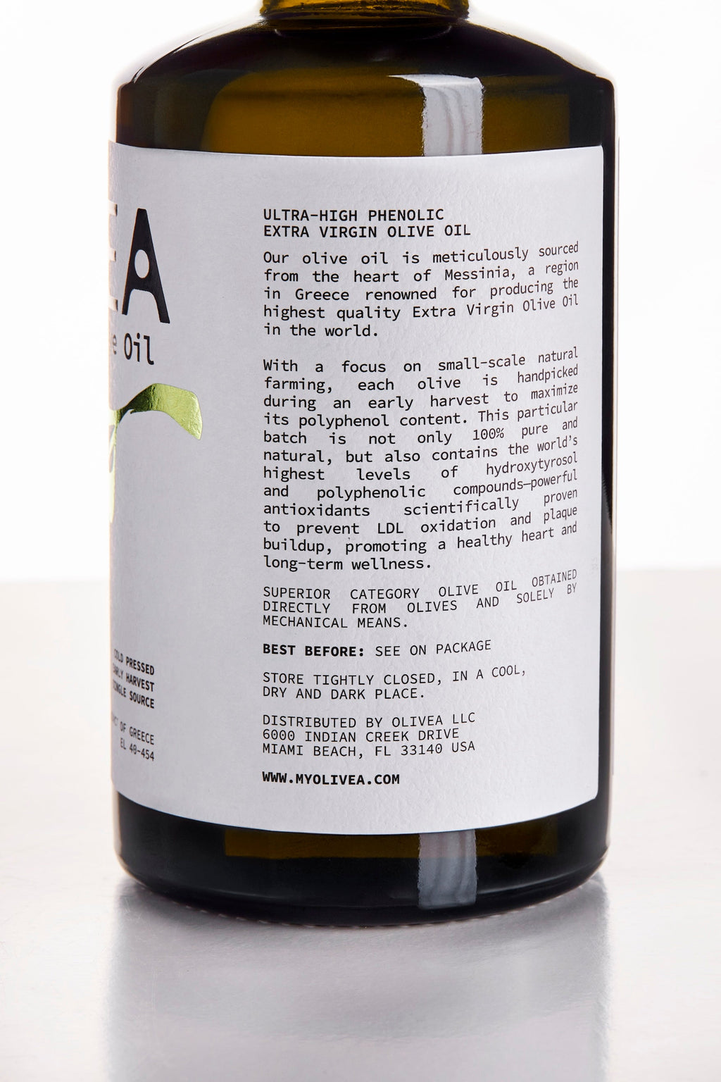 Ultra High Phenolic Extra Virgin Olive Oil - NEW 2025 HARVEST