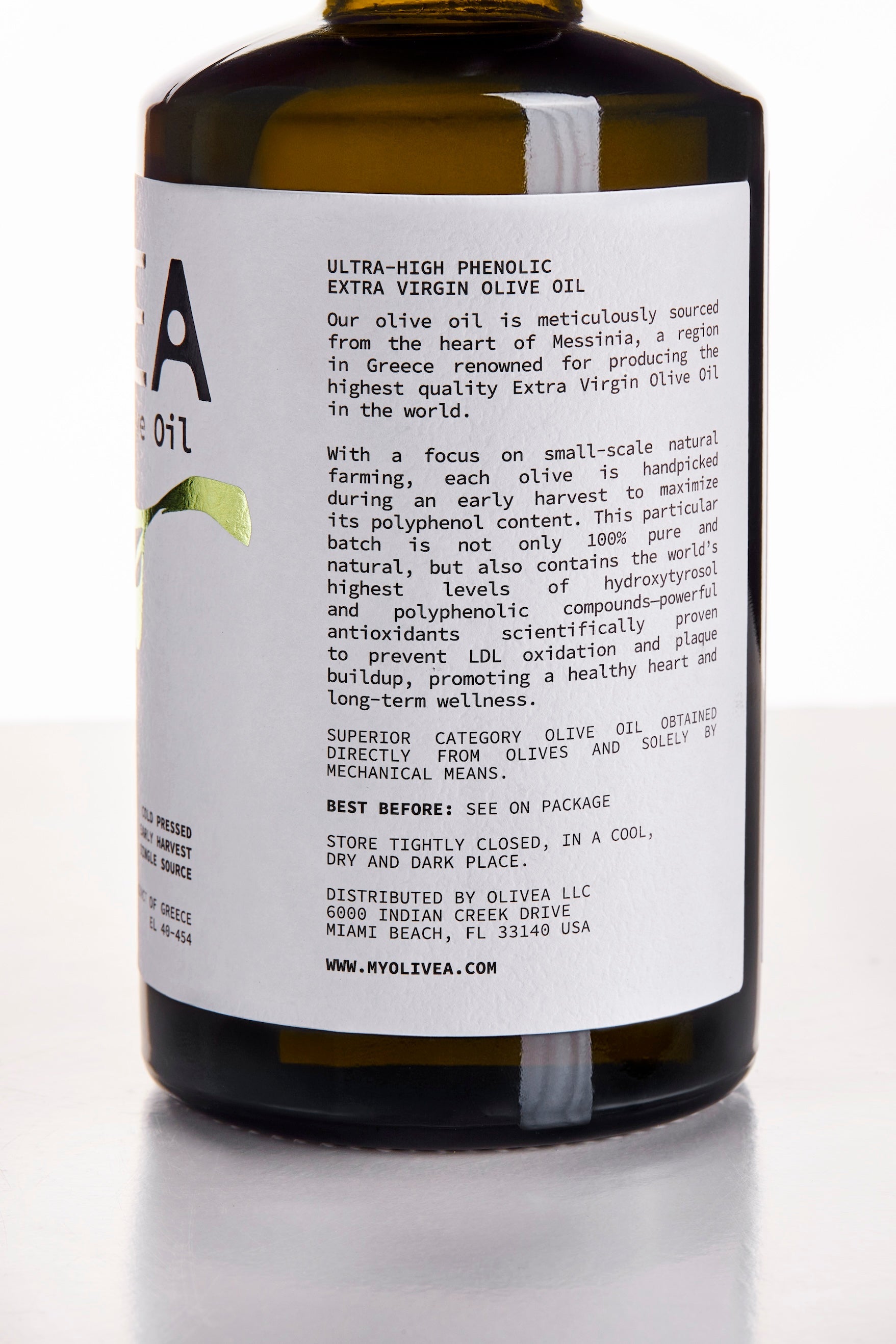 Ultra High Phenolic Extra Virgin Olive Oil - NEW 2025 HARVEST