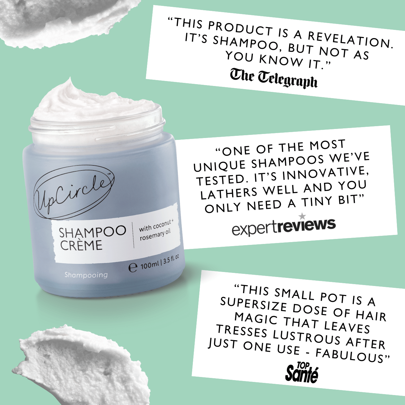 Shampoo Crème with Pink Berry Extract