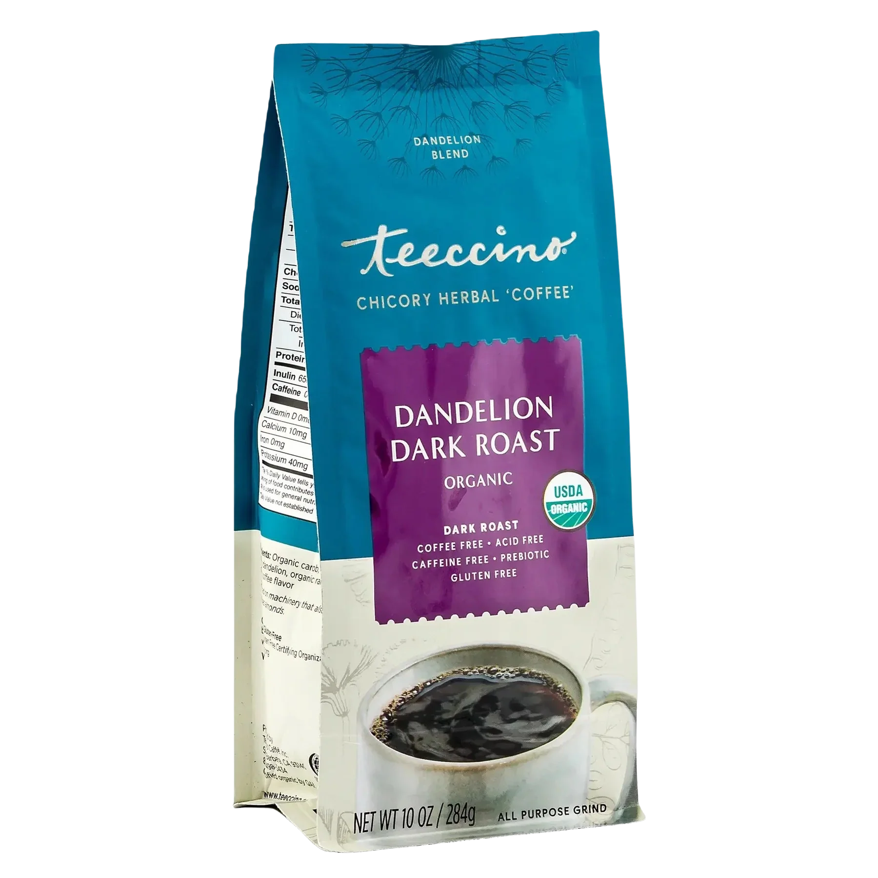 Dandelion Dark Roast Herbal Coffee