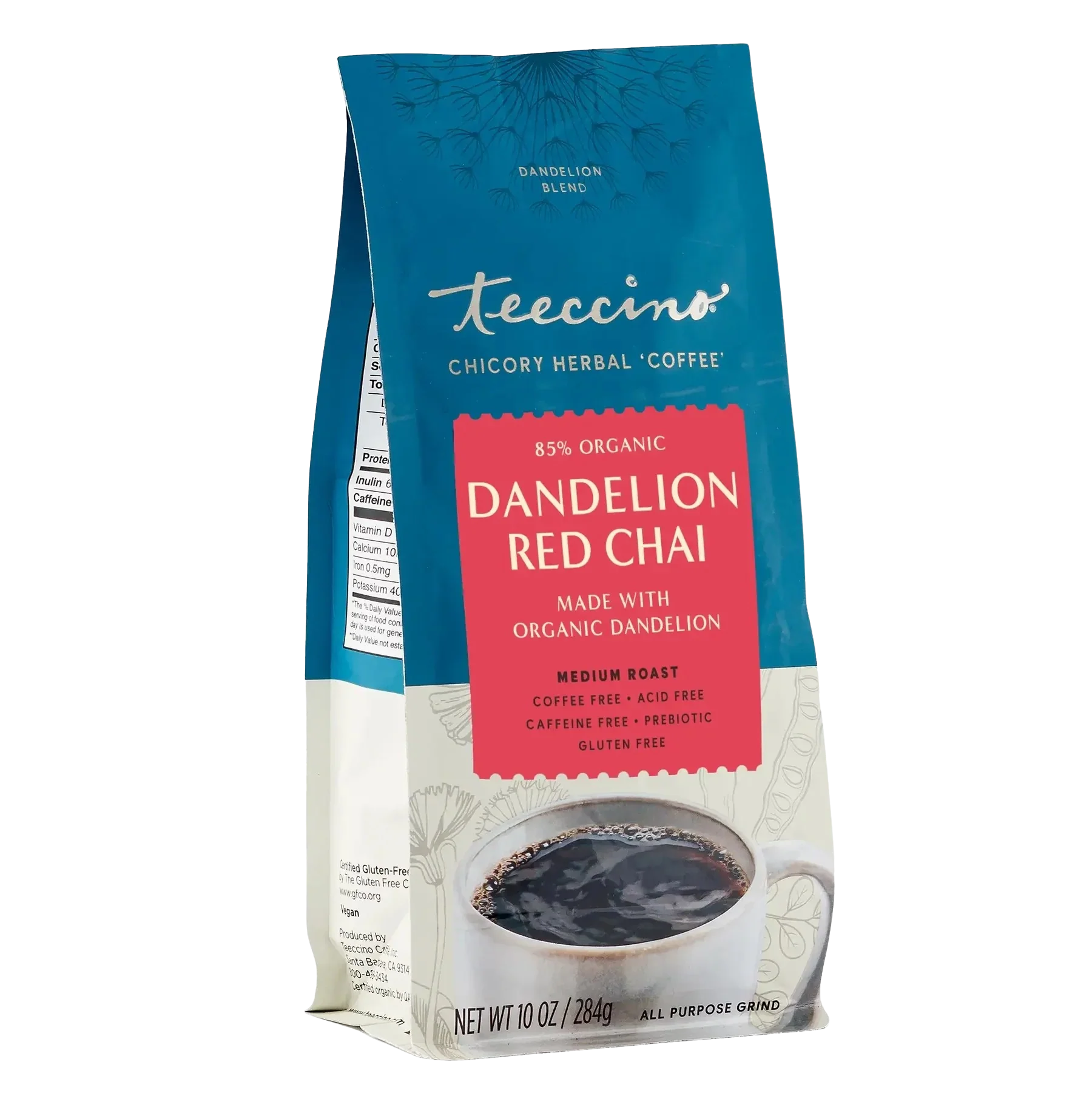 Dandelion Red Chai Herbal Coffee