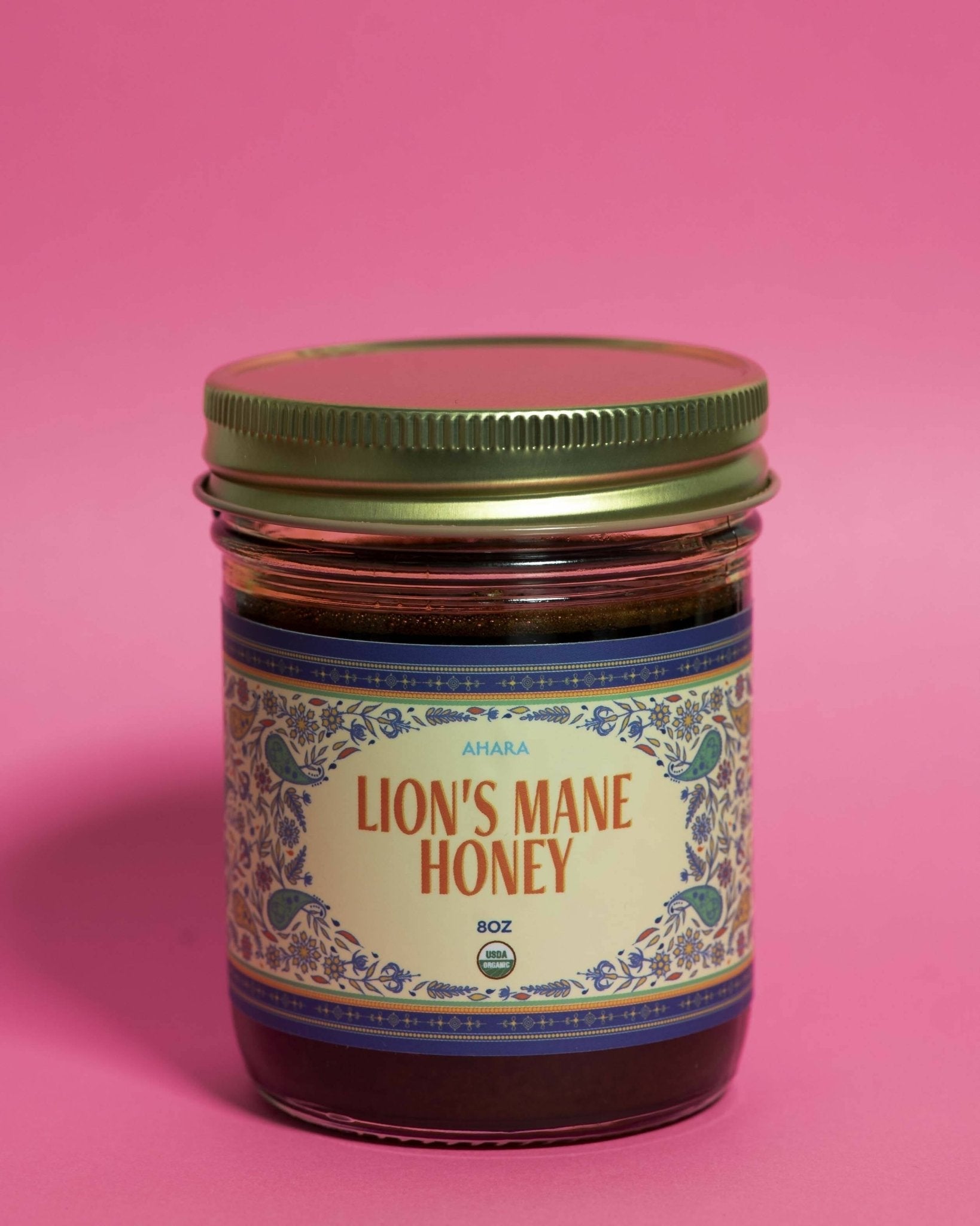 Ahara Mushrooms USDA Organic Lion's Mane Honey