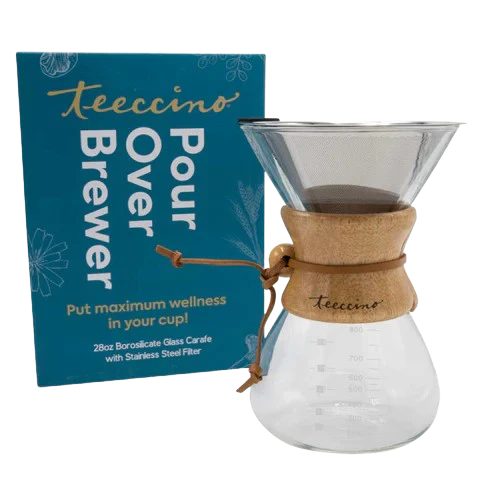 Glass Pour Over Coffee Brewer