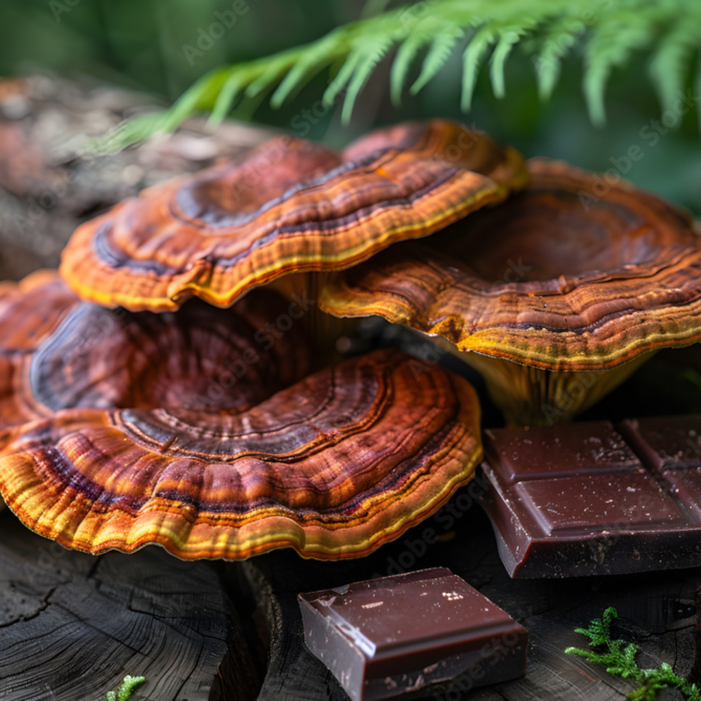 Daytime Immunity Mushroom Chocolates with Turkey Tail, Maitake, & Chaga